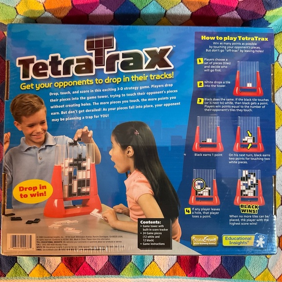 Sealed New in box TetraTrax fun puzzle child adult Game kids - Picture 3 of 3